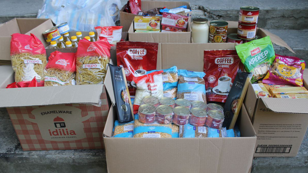 25 червня у Калуші роздаватимуть продуктові набори усім вимушено переміщеним сім’ям